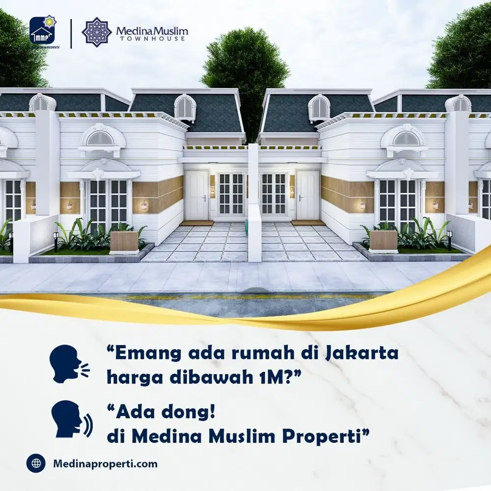 hunian muslim dengan akad syariah lokasi strategis di jakarta timur