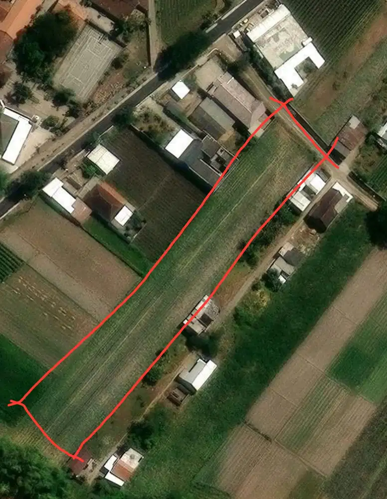 Lahan 3477m² SHM Depan SMP Ngasem – Strategis, Akses GOR Kab. Kediri