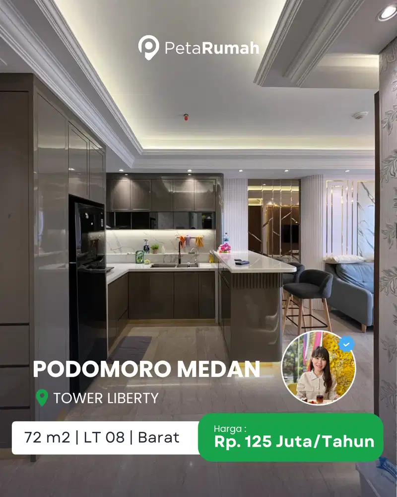 DISEWA APARTEMEN PODOMORO TOWER LIBERTY