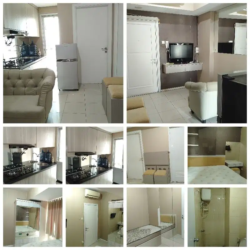 di sewakan apartemen green lake Sunter tipe 2 bedroom furnish