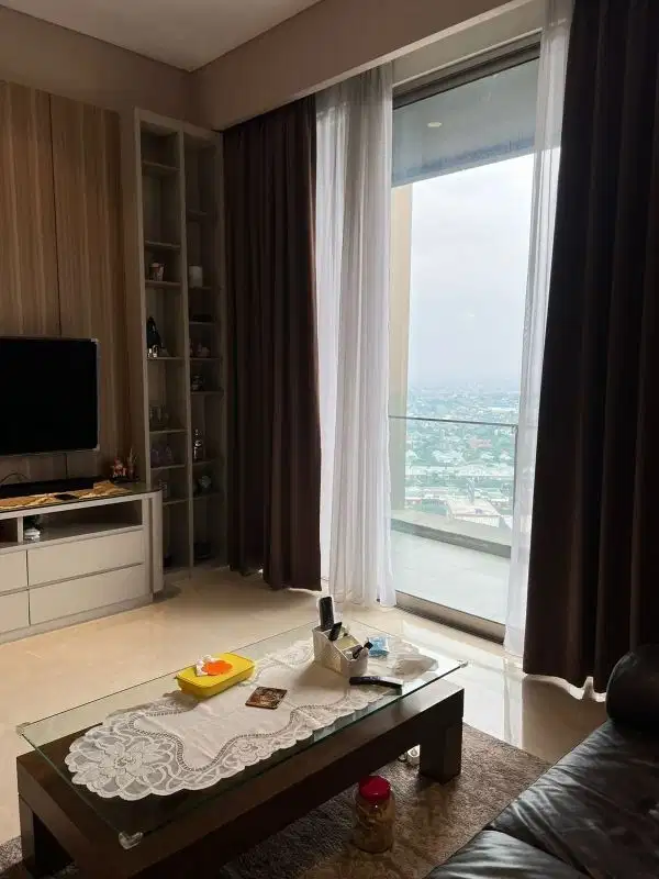 Dijual Cepat Kondominium Saumata 2BR, Full Furnished Bagus, Siap Huni