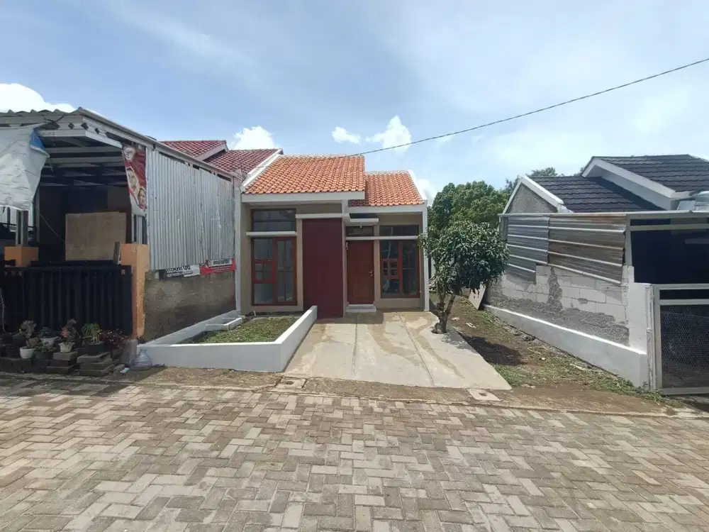 RUMAH MINIMALIS HALAMAN DEPAN BELAKANG SAMPING LUAS, hanya 360 jt