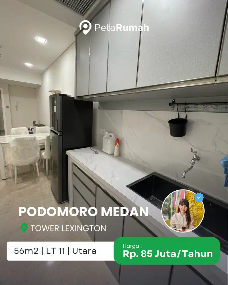 DISEWA APARTEMEN PODOMORO TOWER LEXINGTON