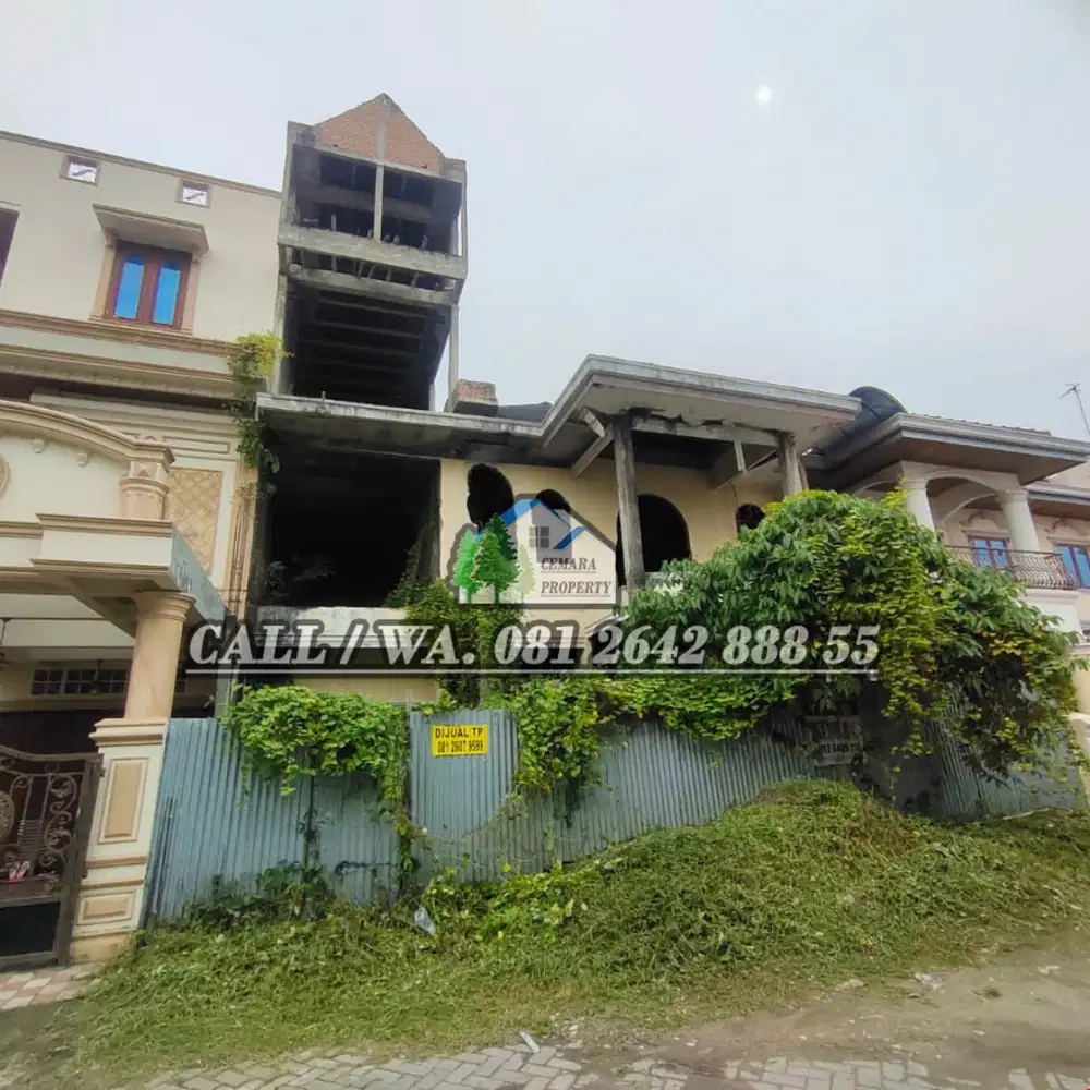 DIJUAL VILLA KOMP CEMARA ASRI JLN ANGGREK