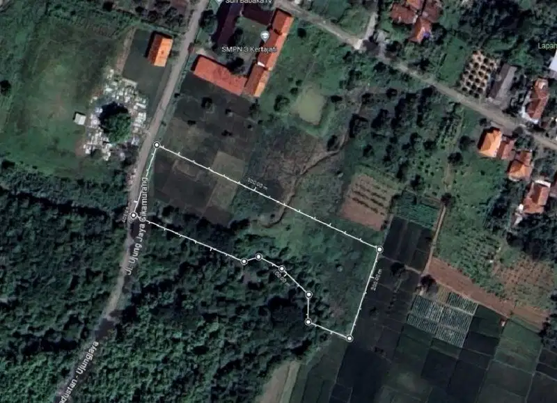 Tanah prospek dekat Bandara Kertajati Majalengka