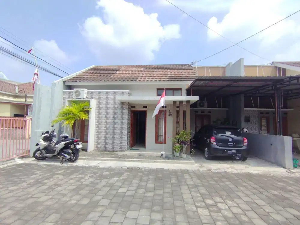 Rumah Cantik Bagus Siap Huni di Perum Cluster dekat Tugu Boto
