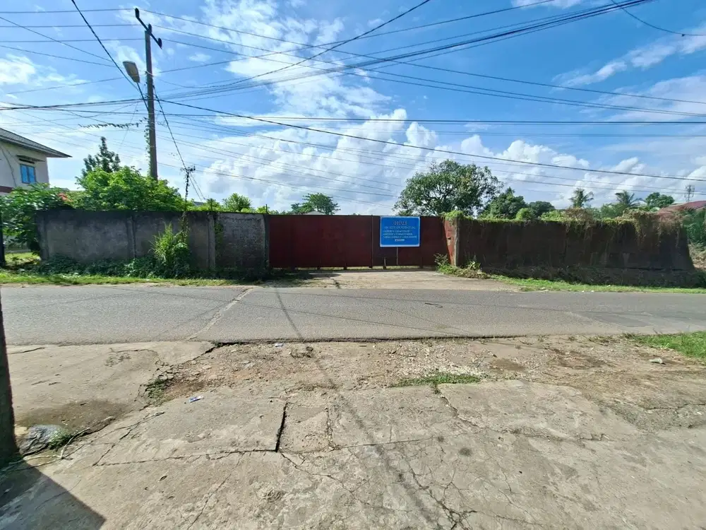 Tanah 9.030m²+ Bangunan – Lokasi Strategis di Kebun Kopi Paal 5, Jambi