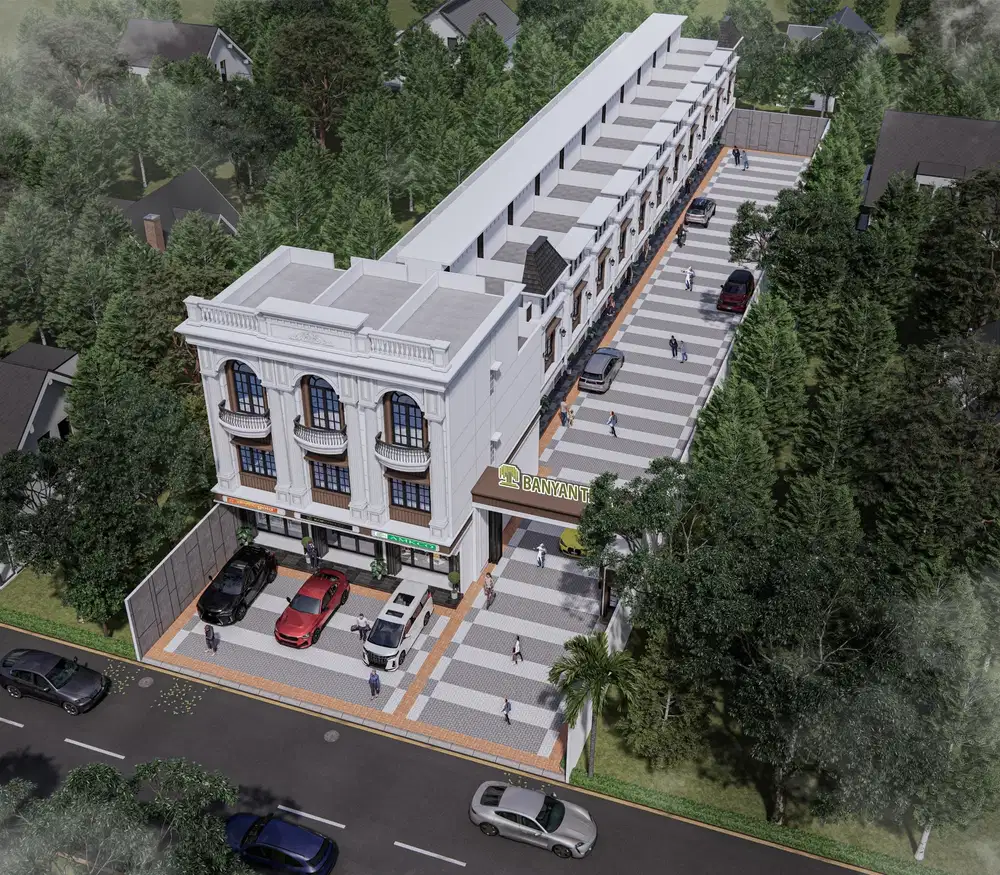 Villa Komplek Banyan Tree daerah krakatau medan timur