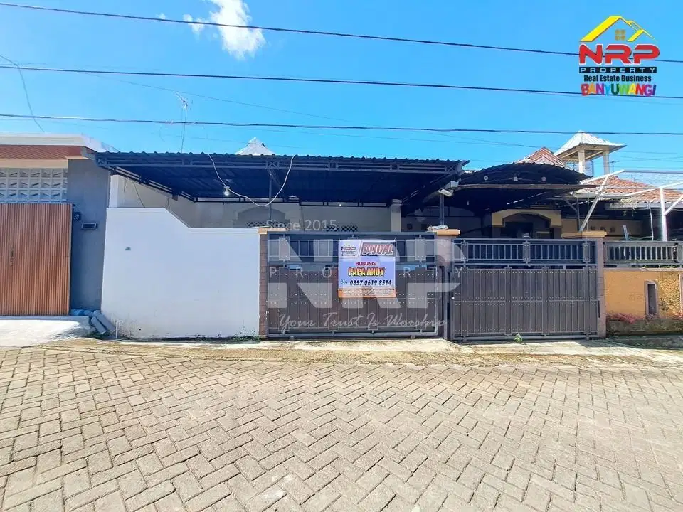 Dijual Rumah Minimalis Siap Huni di Belakang Hotel Kokoon Banyuwangi