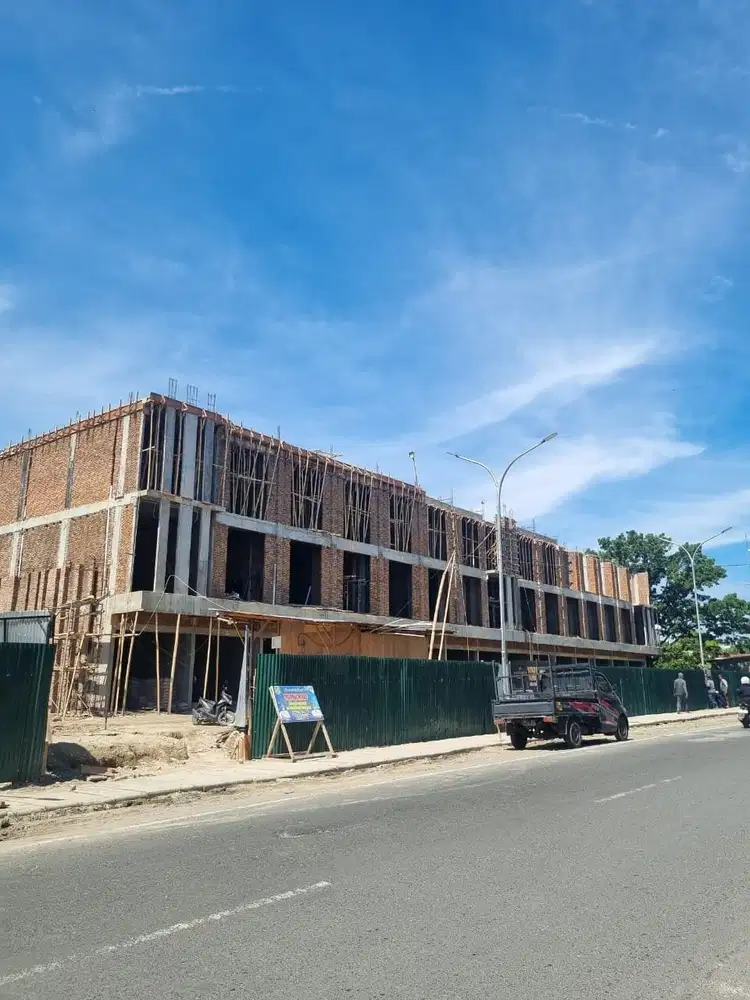 DIJUAL RUKO KOMERSIL SUNGGAL CENTRAL BISNIS MEDAN PARKIR LUAS