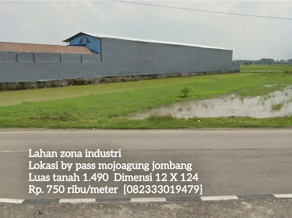 Lahan industri by pass mojoagung jombang