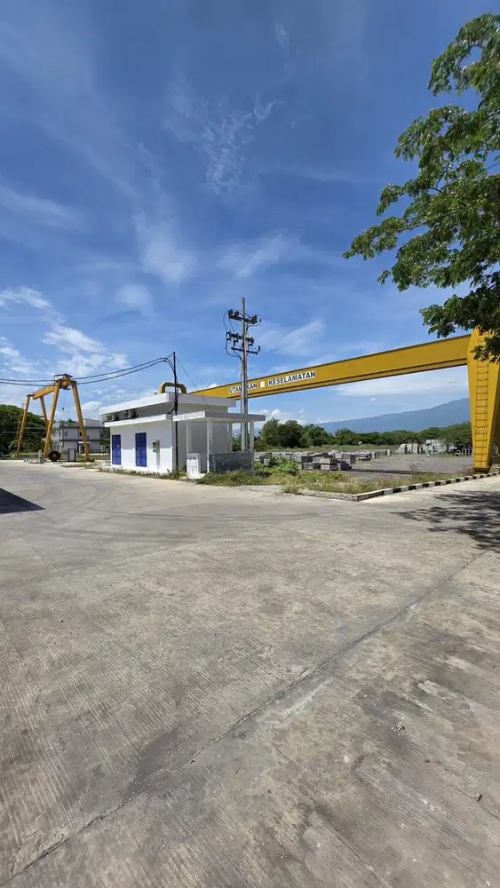 DIJUAL EX PABRIK BETON PRECAST PASURUAN JAWA TIMUR 10HEKTAR