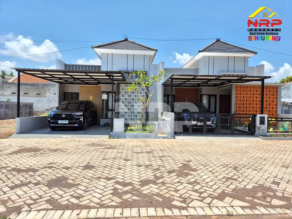 RUMAH BARU DAN MODERN DEKAT SATPAS POLRESTA BANYUWANGI