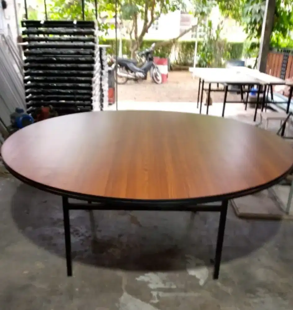 Meja Bulat D180/75 Meja Ballroom Hotel Conference