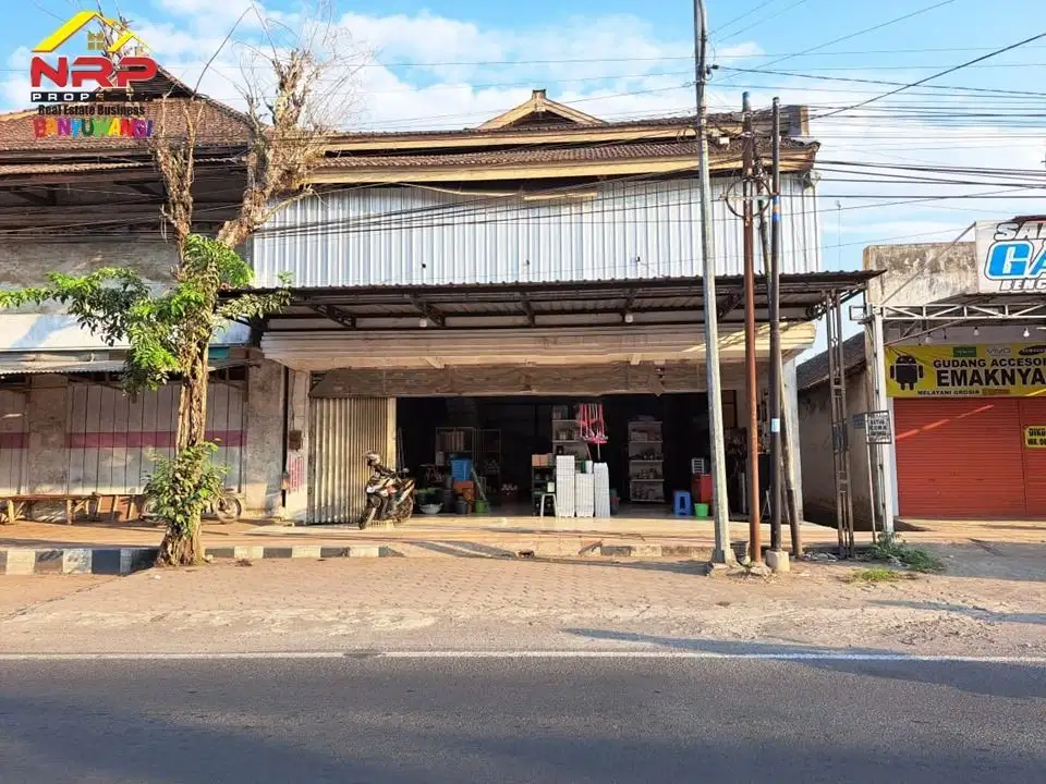 Dijual Ruko Strategis 2 Lantai di Tepi Jl. Utama Benculuk - Banyuwangi