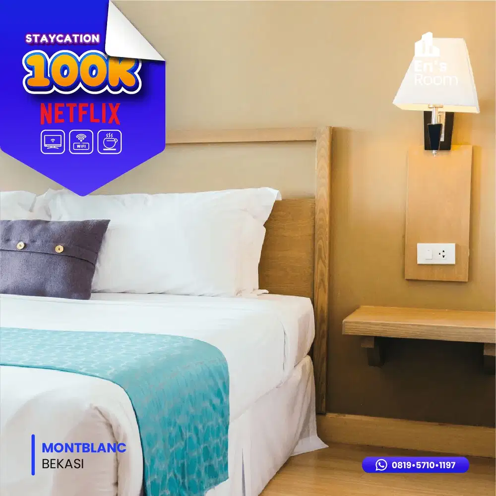 Staycation Bekasi Family Friendly by Ensroom