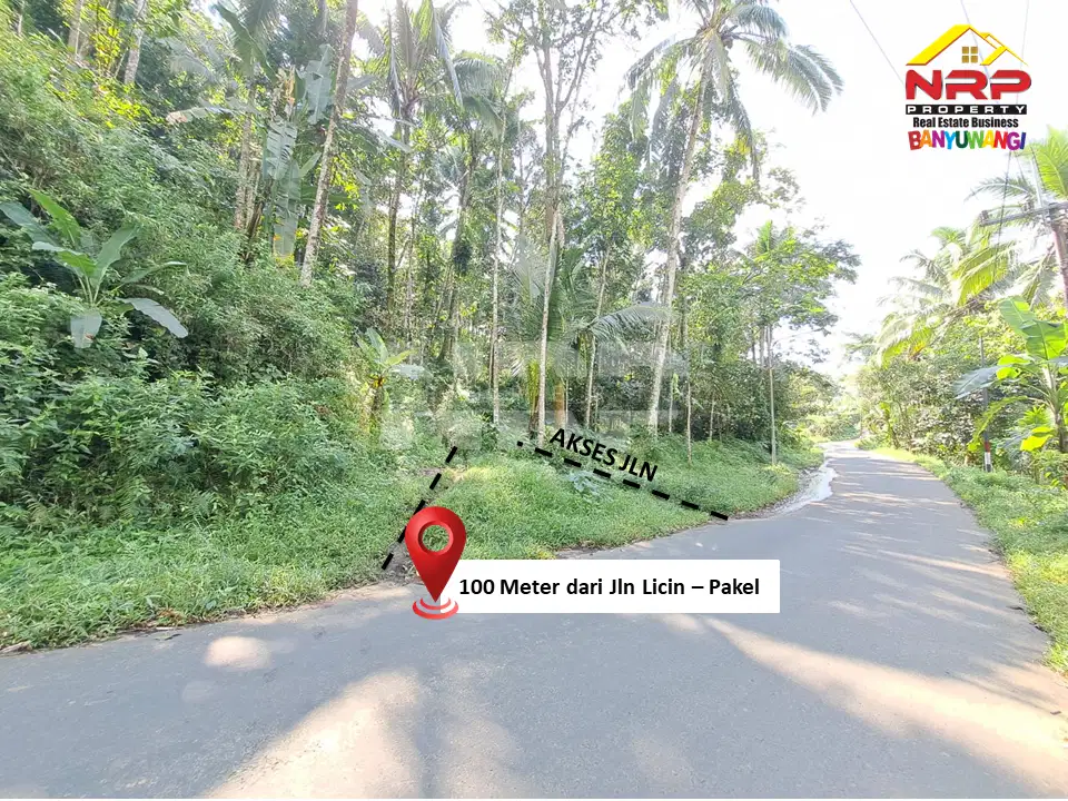 Dijual Tanah Dengan View Cantik Murah Di Licin, Banyuwangi