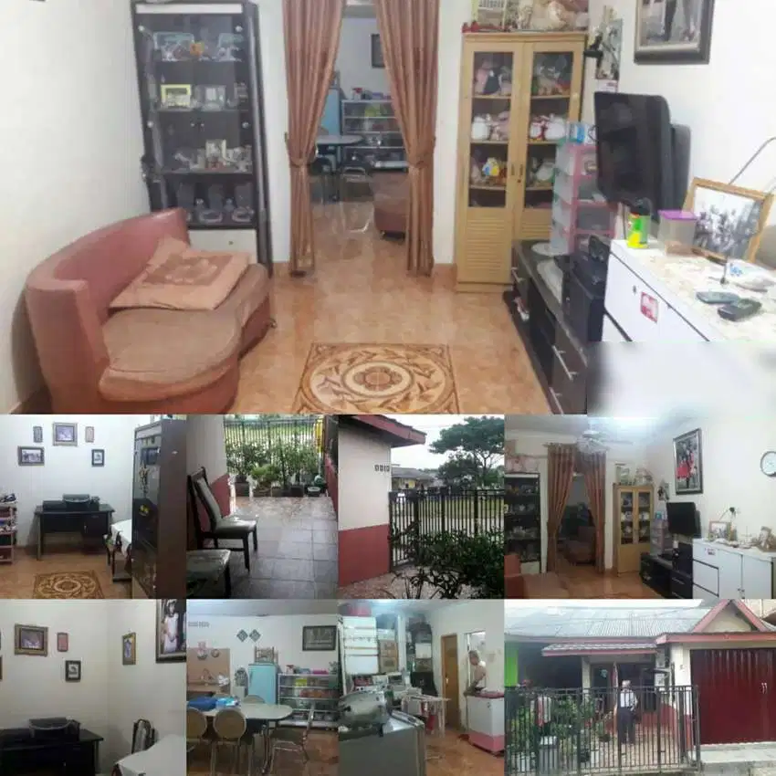 Rumah tipe 100/120 Komplek 1 gate sistem Gandus Full Keramik Luardalam