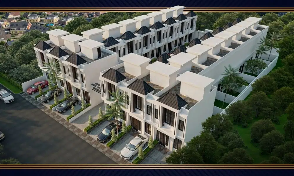 Di Jual Rumah villa di Medan timur komplek The Montana