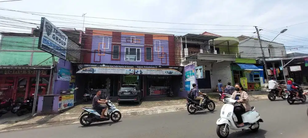 TURUN HARGA Ruko plus Rumah 2 Lt di Ring 1 UNNES Jl Taman Siswa Sekaran Gnpati