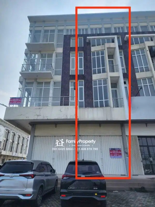 Disewakan Ruko Bizzpark Hadap Depan di Madukoro Semarang Barat