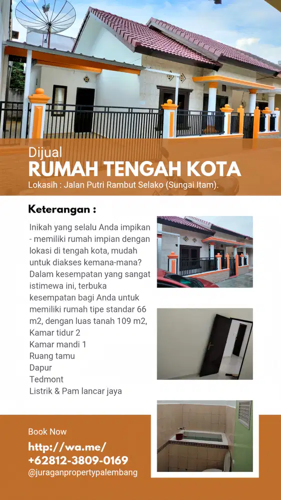 Jual rumah murah palembang