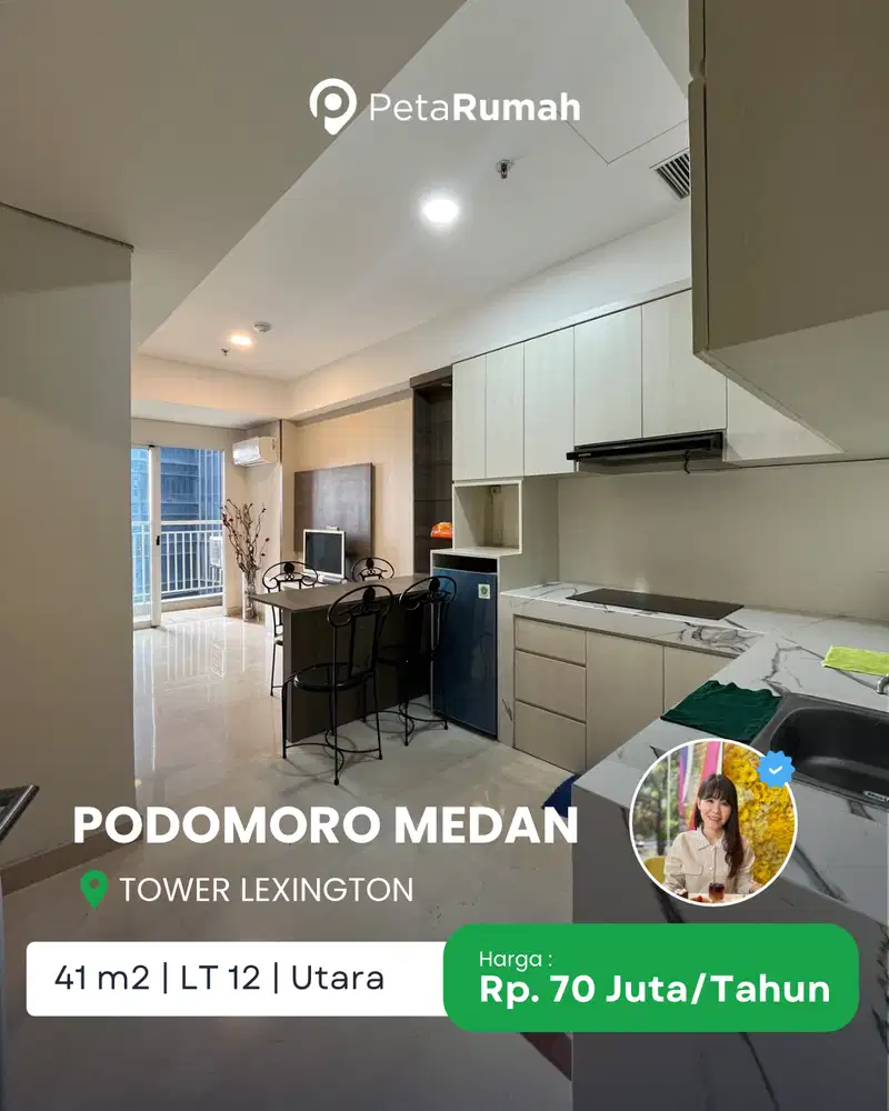 DISEWA APARTEMEN PODOMORO TOWER LEXINGTON