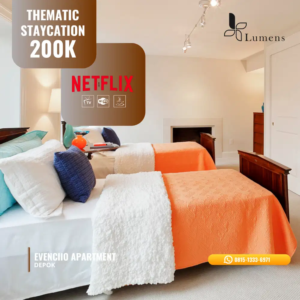 Sewa Apartemen Evenciio Thematic Depok