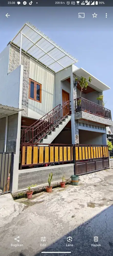 Rumah 2 lantai murah di wonorejo karanganyar