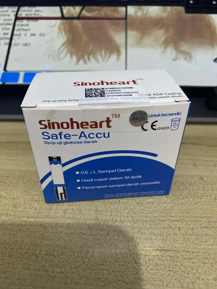 Strip test gula darah sinoheart