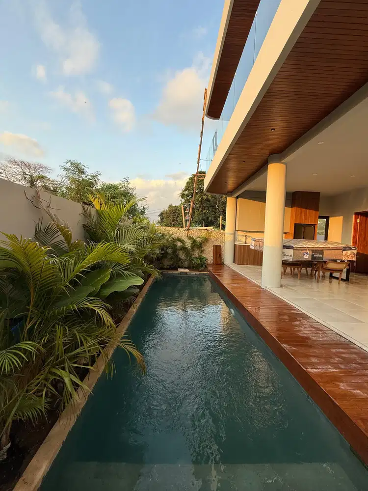 villa baru di munggu seseh canggu, furnish, strategis