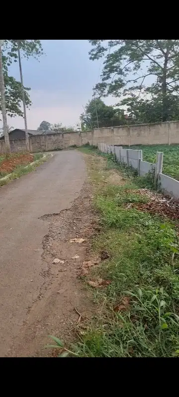 dijual tanah zona industri di gunung sindur