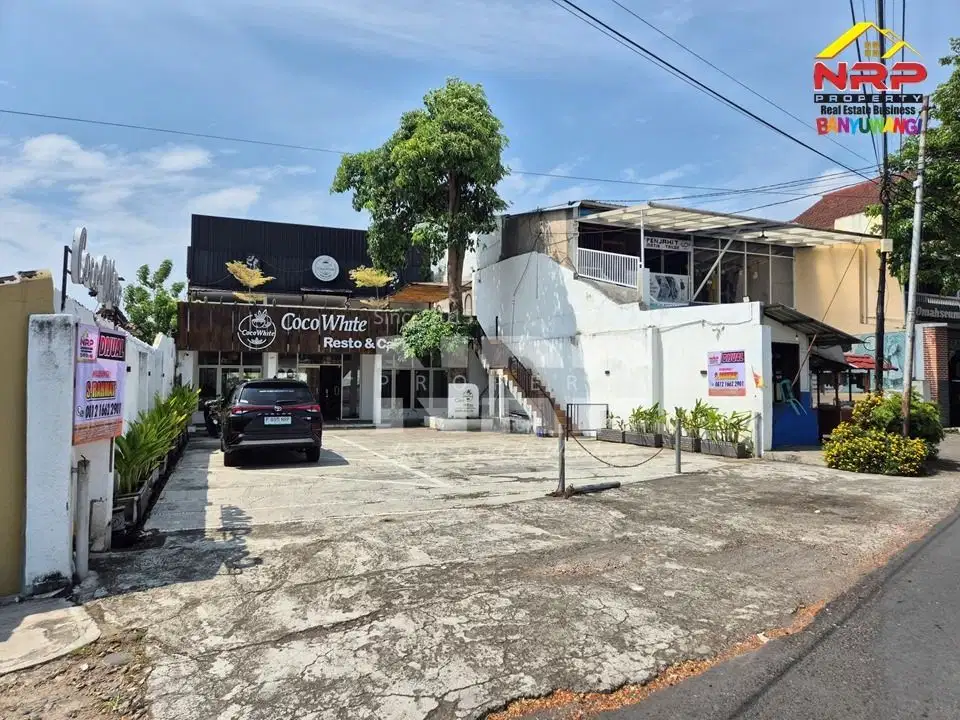Dijual Ex Resto & Cafe Strategis di tepi Jl. Widuri - Banyuwangi