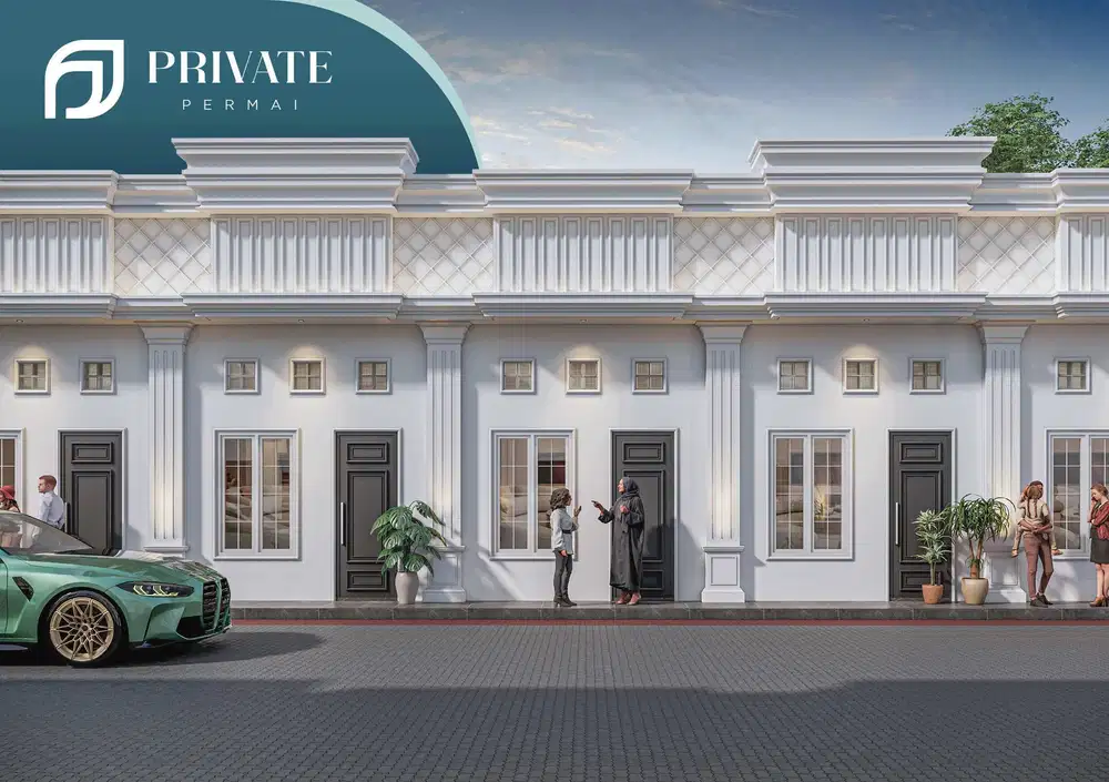 Rumah Jalan Baru Komplek Private Permai Sekitar Cemara Asri