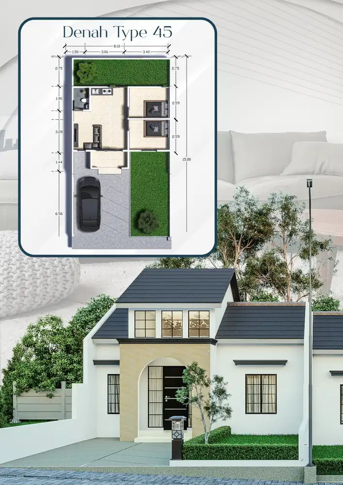 HUNIAN CLUSTER DESAIN TERBARU TAHAP 2 DI NGALIYAN