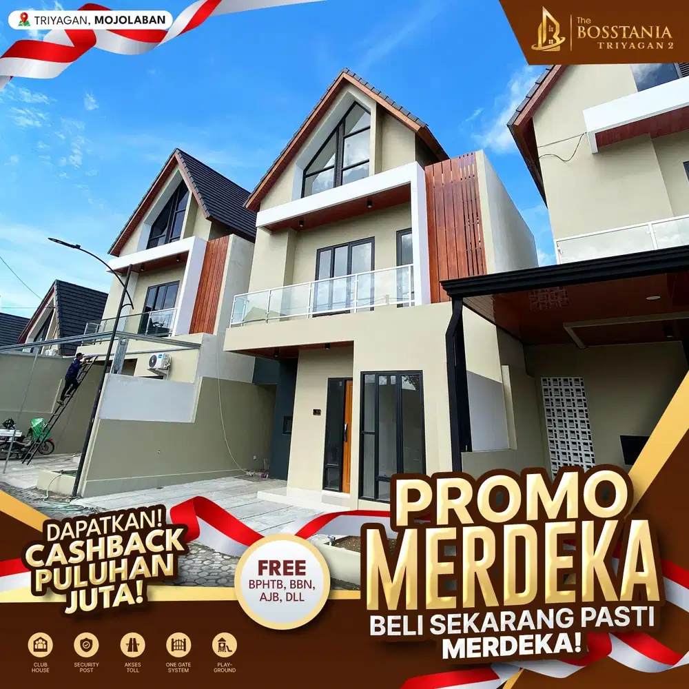 Rumah Modern di Lingkungan yang Ramah dan Strategis