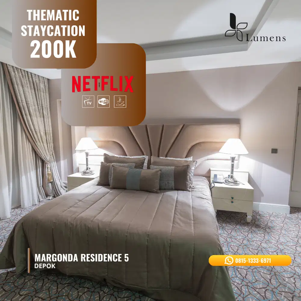 Sewa Apartemen Luxury Mares 5 Depok by Lumens