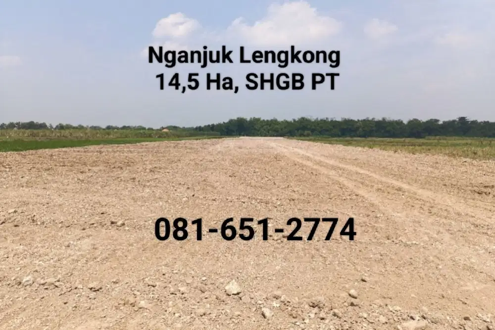 Tanah Industri di Nganjuk