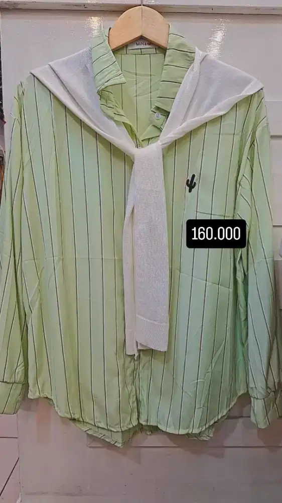 Atasan kemeja panjang