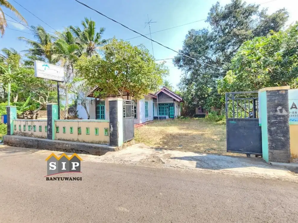 Dijual Murah Tanah Hook Beserta bangunannya di Bulusan Banyuwangi