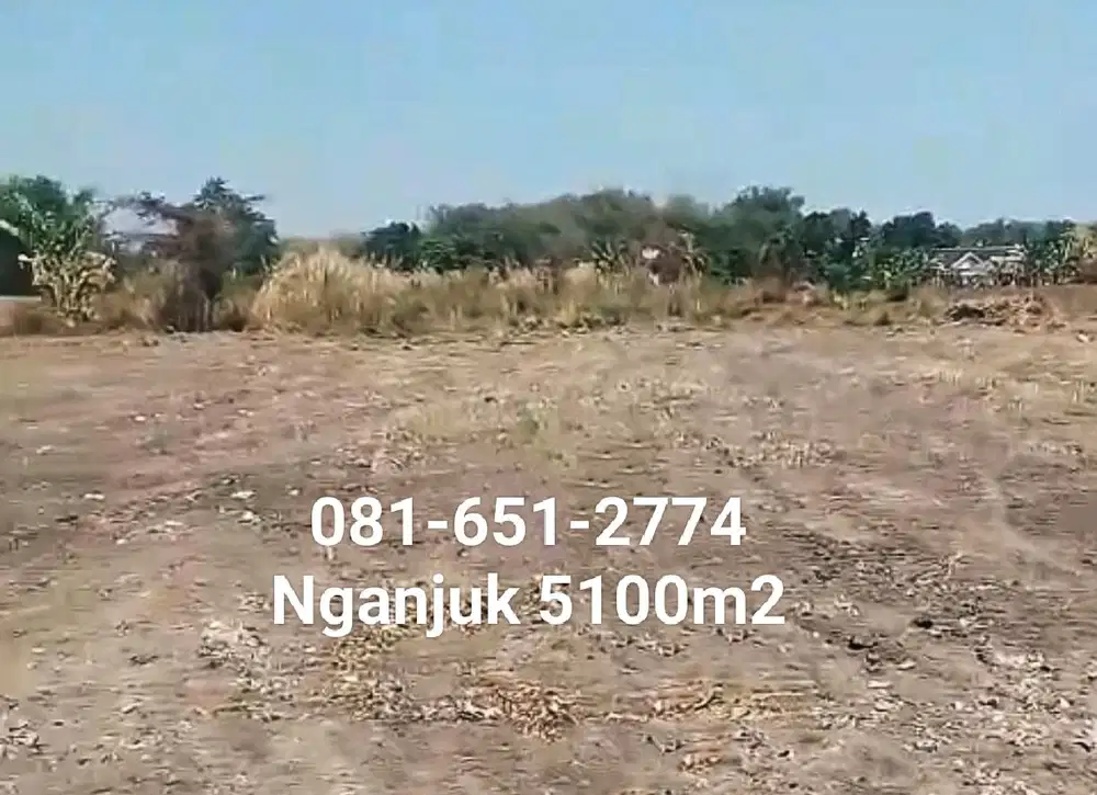 Tanah di Nganjuk Lengkong.