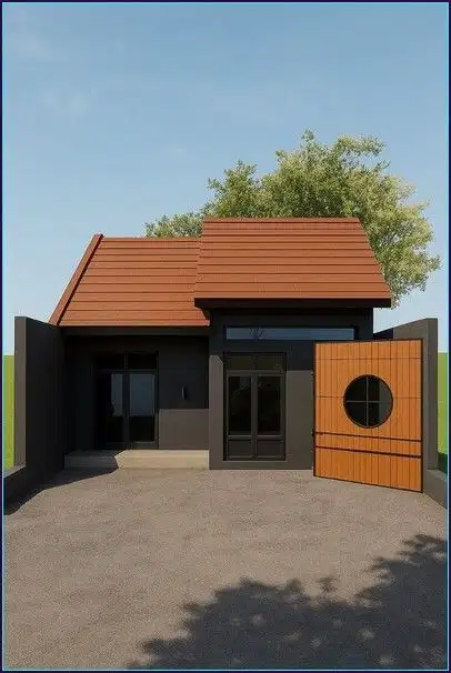 Area BLok O Rumah baru 500 jtan akses mobil papasan