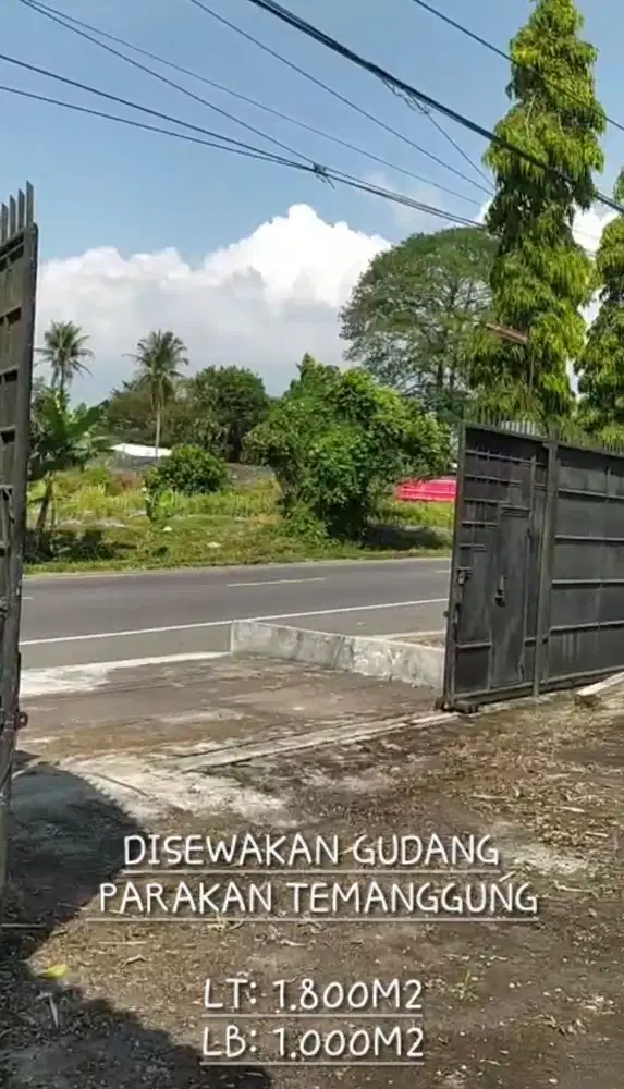 DISEWAKAN GUDANG TEMANGGUNG, PARAKAN