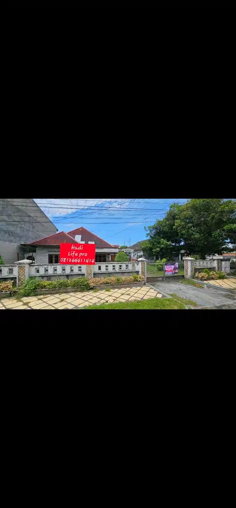 Rumah villa super  jumbo besar inti pusat kota binjai