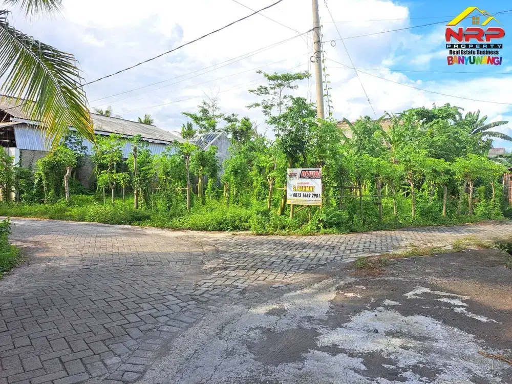 TURUN HARGA Tanah Kavling Hook Siap Bangun di Jl. Lingkar Ketapang - Banyuw