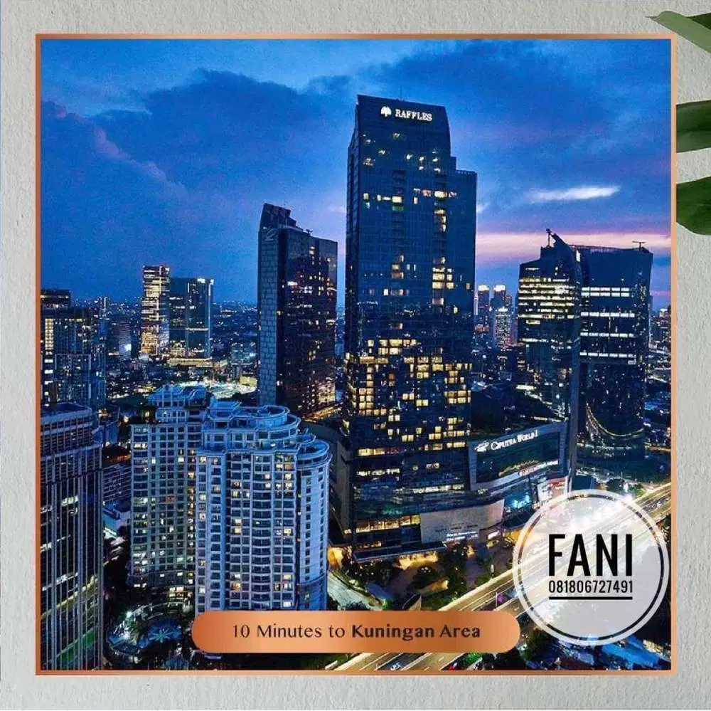 FOR RENT OFFICE DI SOHO PANCORAN YANG BEROPERASIONAL 24 JAM