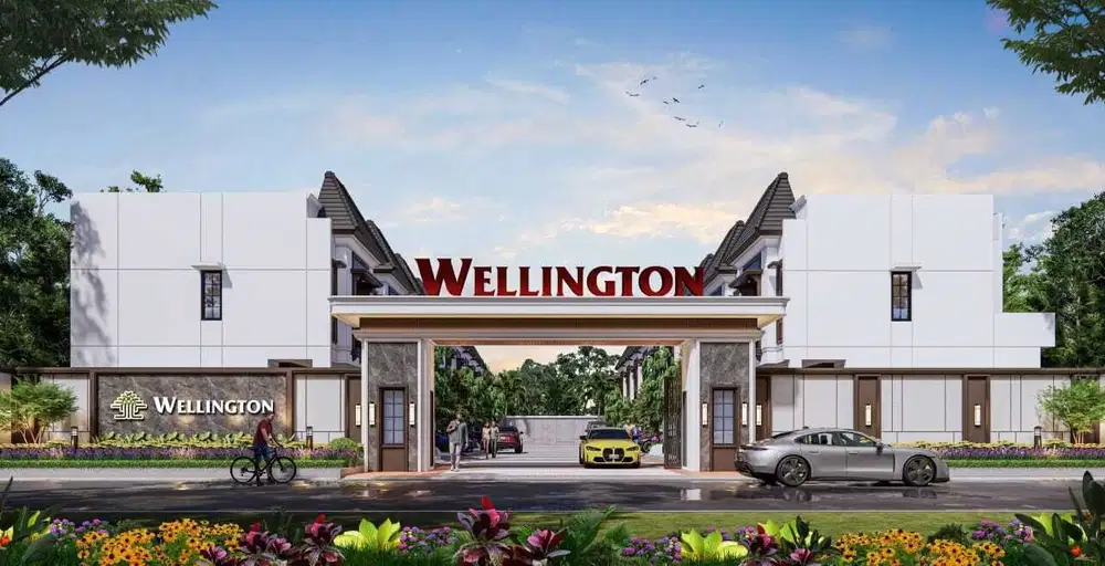 Villa di komplek Wellington Daerah Katamso Medan Maimun