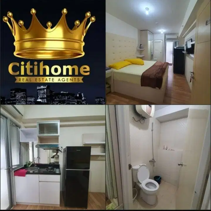 Disewakan Studio Bulanan Apartemen educity by citihome