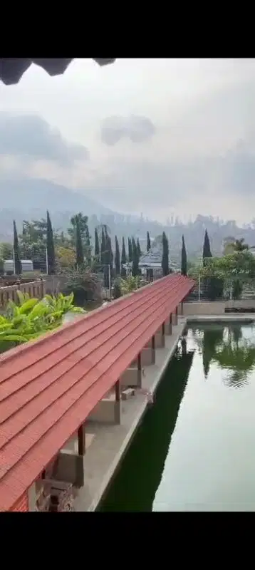 Dijual Rumah Villa Full furnish ada kolam renang Ciwidey Bandung