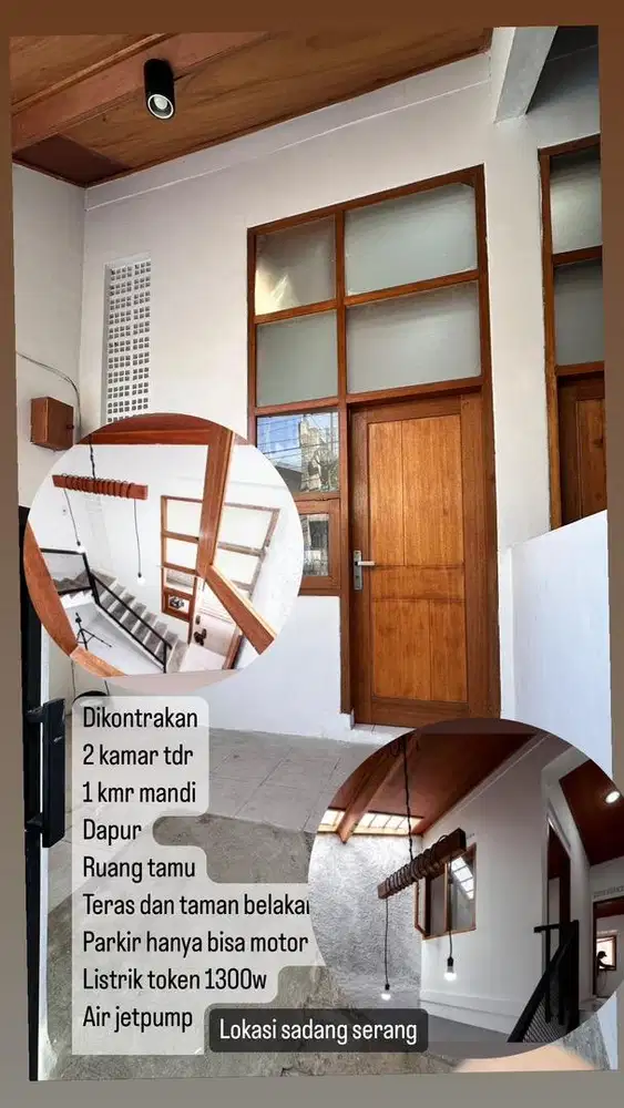 Disewakan rumah di sadang serang